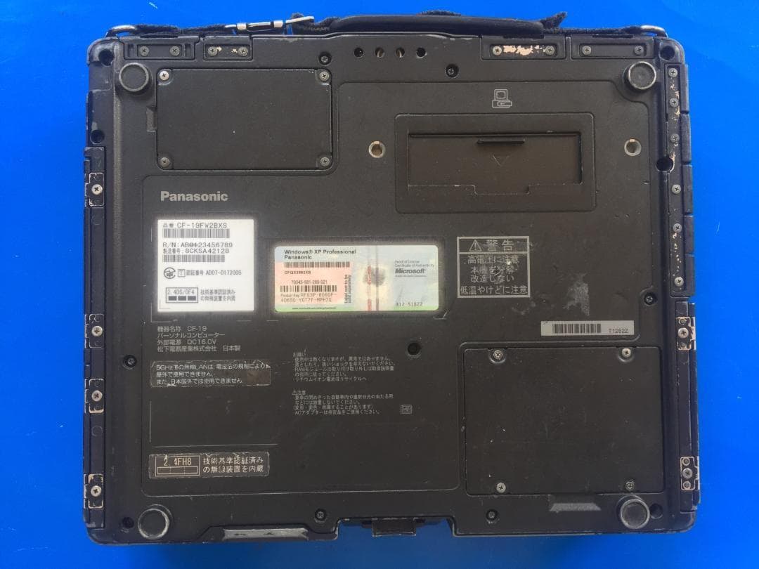 TOUGHBOOK CF-19 10.4型/落下や衝撃、水、埃に強い堅牢PC 3 - メルカリ