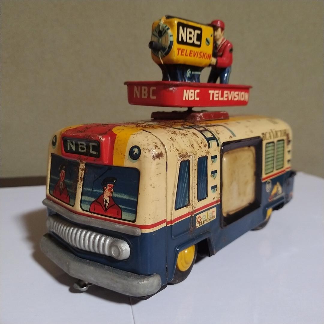 ヤ*ン様 ヨネザワ NBCテレビ 中継車 ブリキ Amazon.co.jp: Sレトロ ヨネザワ 米澤玩具 ブリキ ハイエース救急車