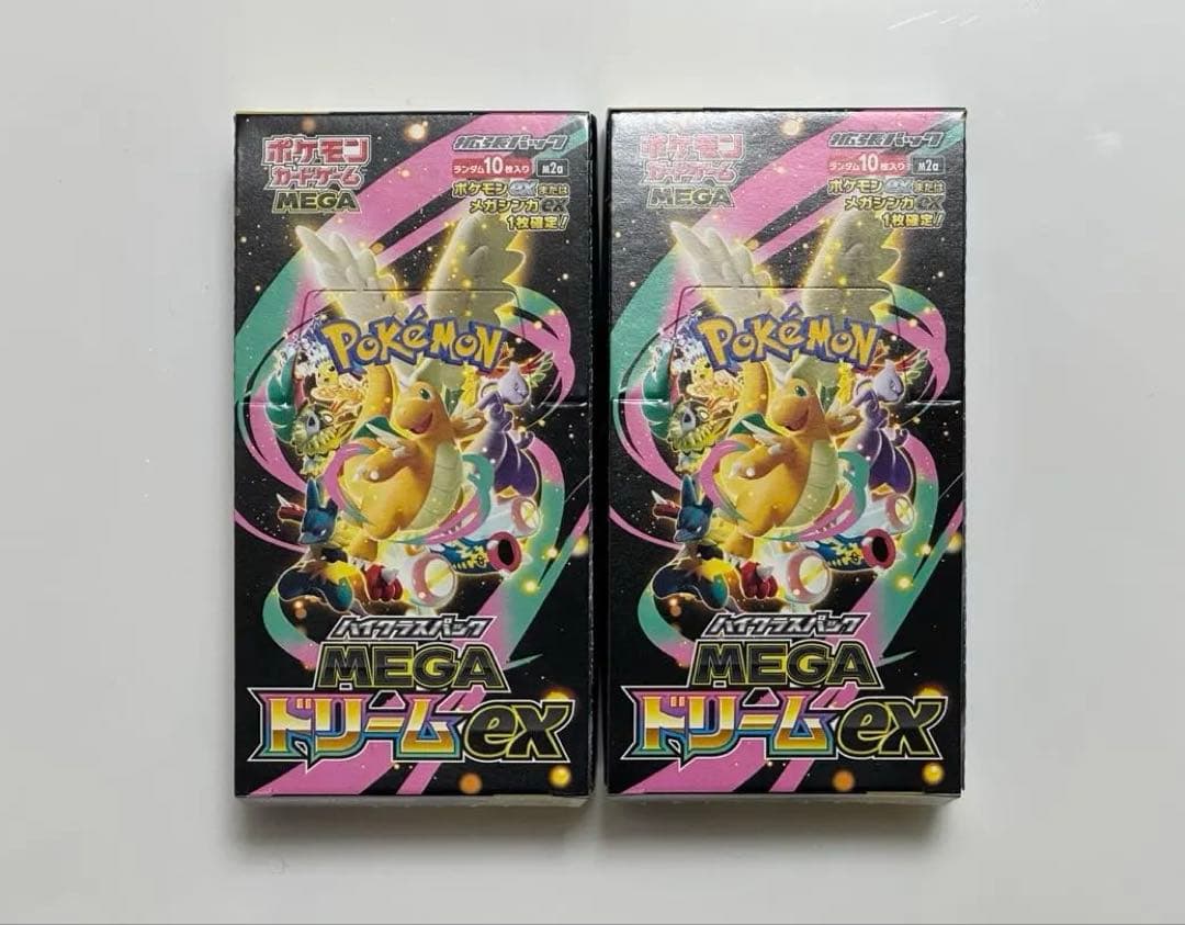 ポケモンカード MEGAドリームex 2BOX 新品未開封 - メルカリ