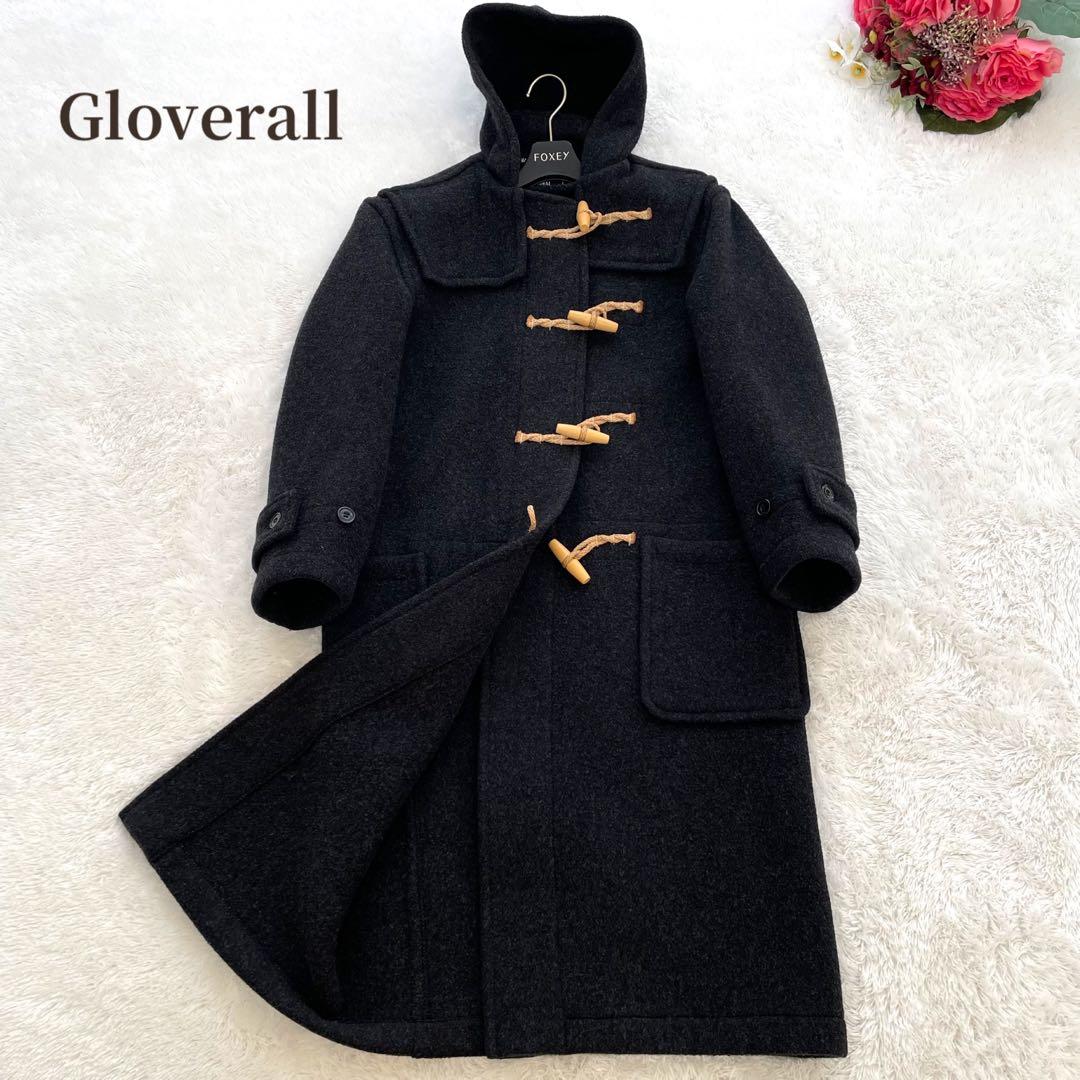 グローバーオール✨ダッフルコート　ロング　ダークグレー　ブラック　フード　M ロンハーマン】グローバーオールの名作ダッフルコート「MONTY」がRHC