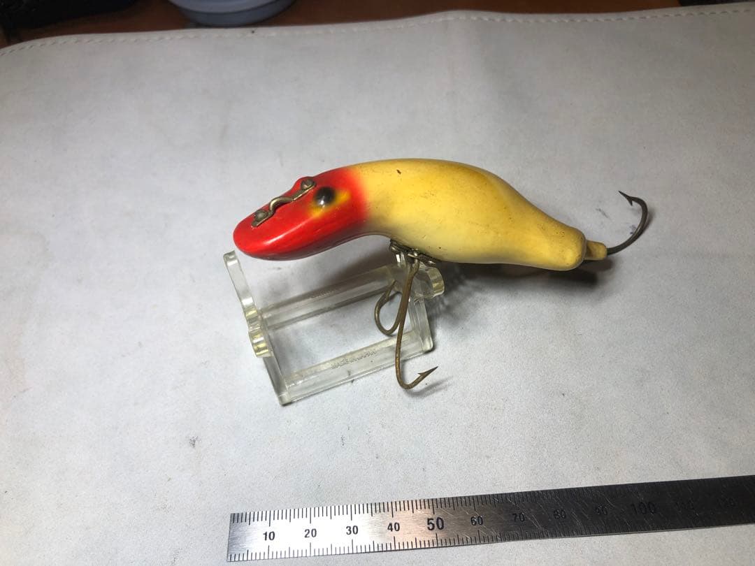 オールド ヘドン ルーニー フロッグ 5/8 レッドヘッド 珍品 - メルカリ