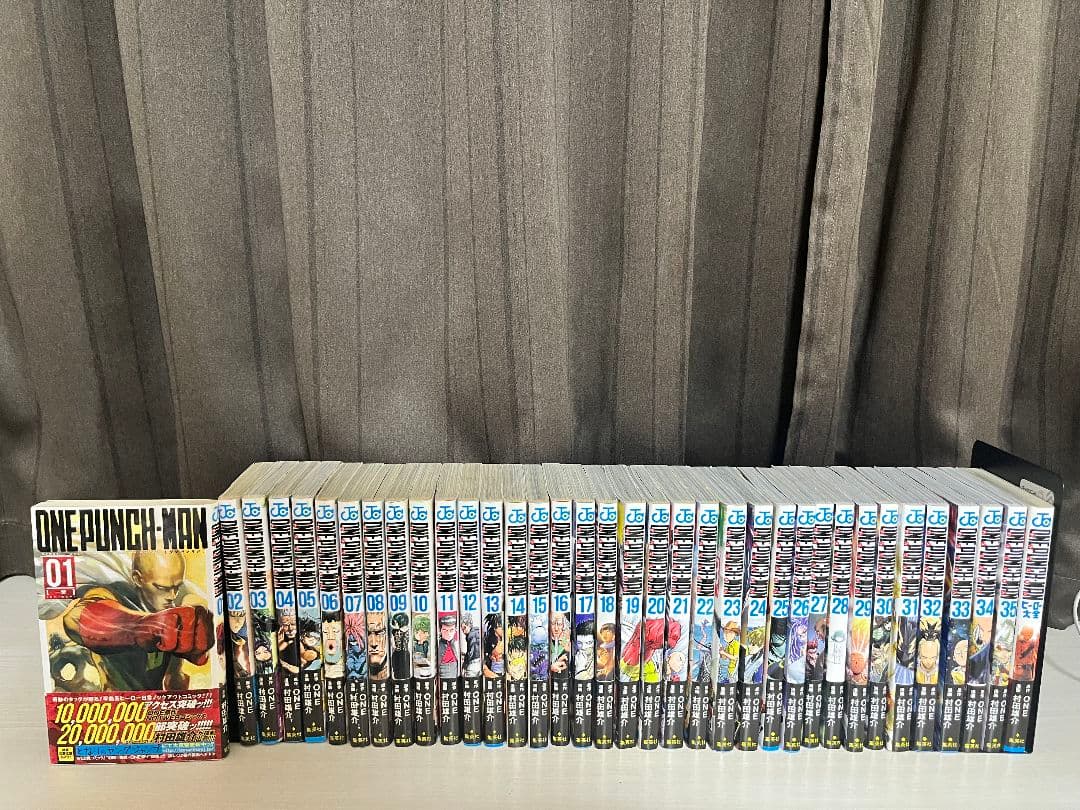 ワンパンマン 1~35巻セット 全巻初版帯付き +@ - メルカリ