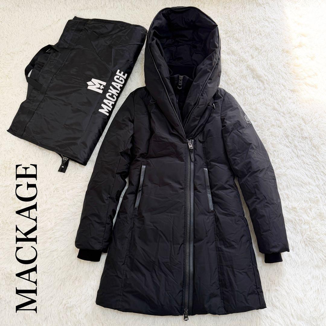 近年】マッカージュ KAY-NFR ダウンコート ロングコート ショール