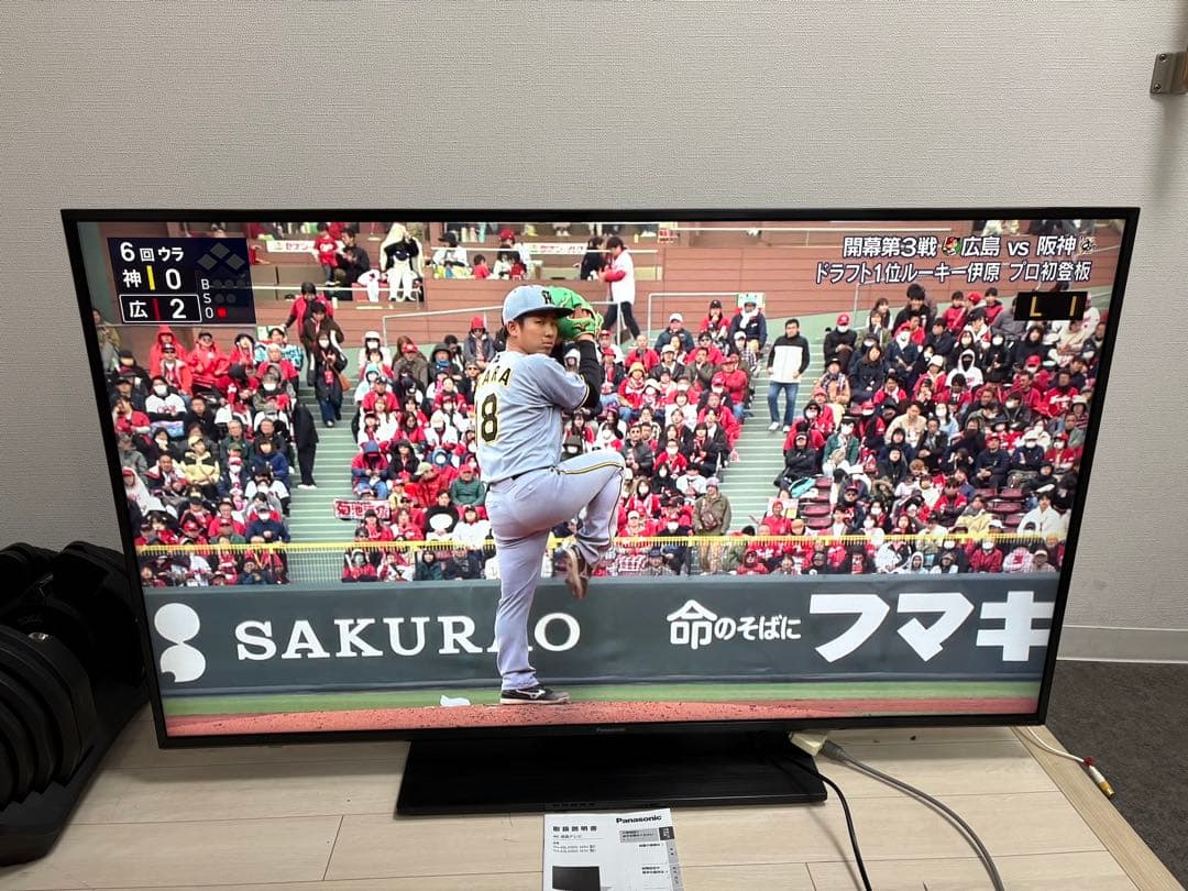 【美品】Panasonic 49インチ TH-49LX900 2022年製 Amazon | パナソニック 49V型 4Kダブルチューナー内蔵 液晶テレビ