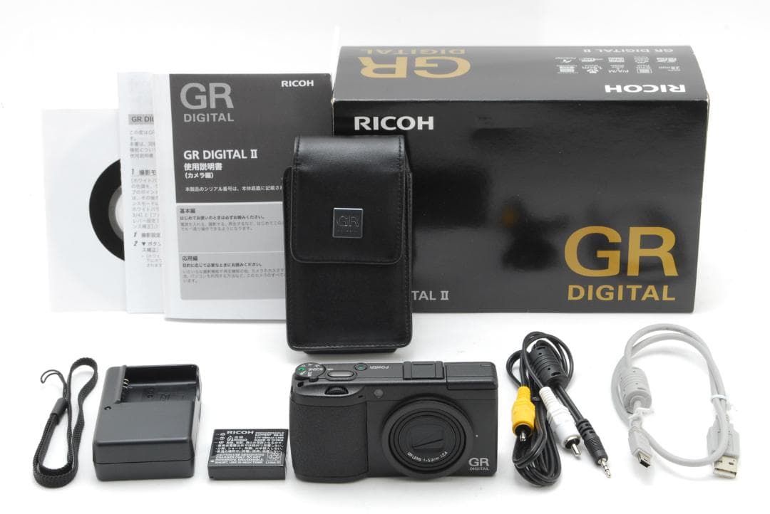 【ほぼ新品】リコー RICOH GR DIGITAL II《S/C 201回》