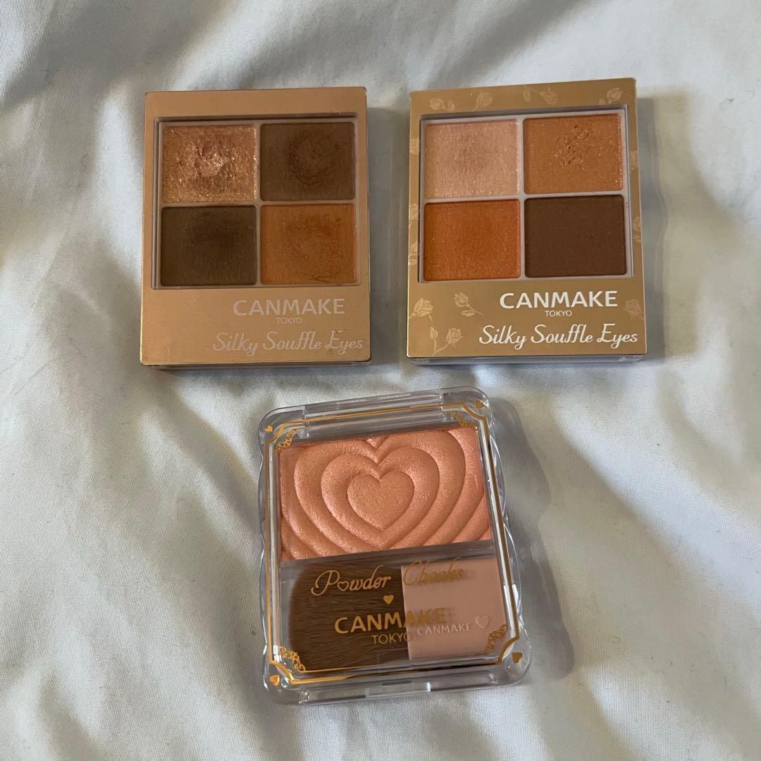 CANMAKE キャンメイク アイシャドウ チーク まとめ売り - メルカリ