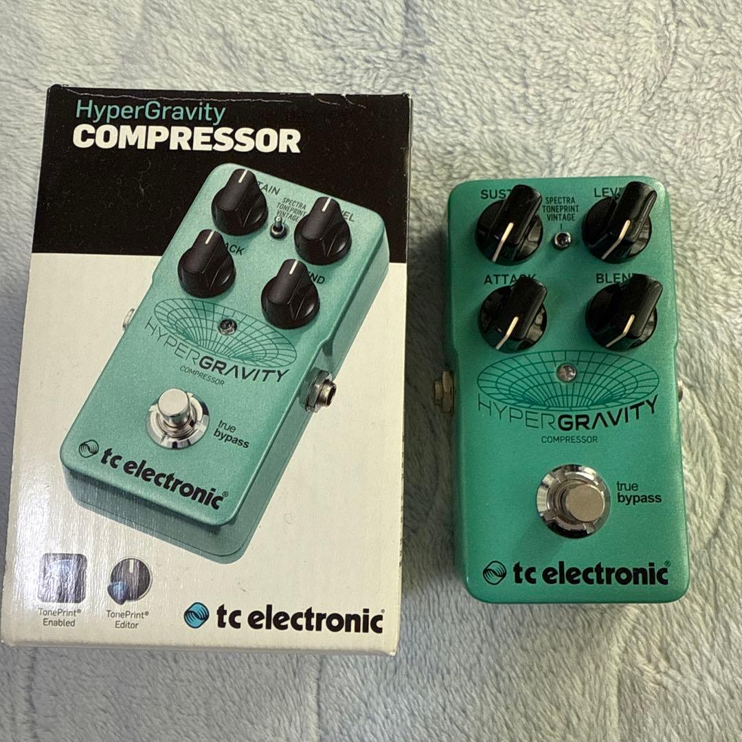 ギター tc electronic HyperGravity Compressor TC Electronic HyperGravity Compressor Guitar Pedal | Guitar Center