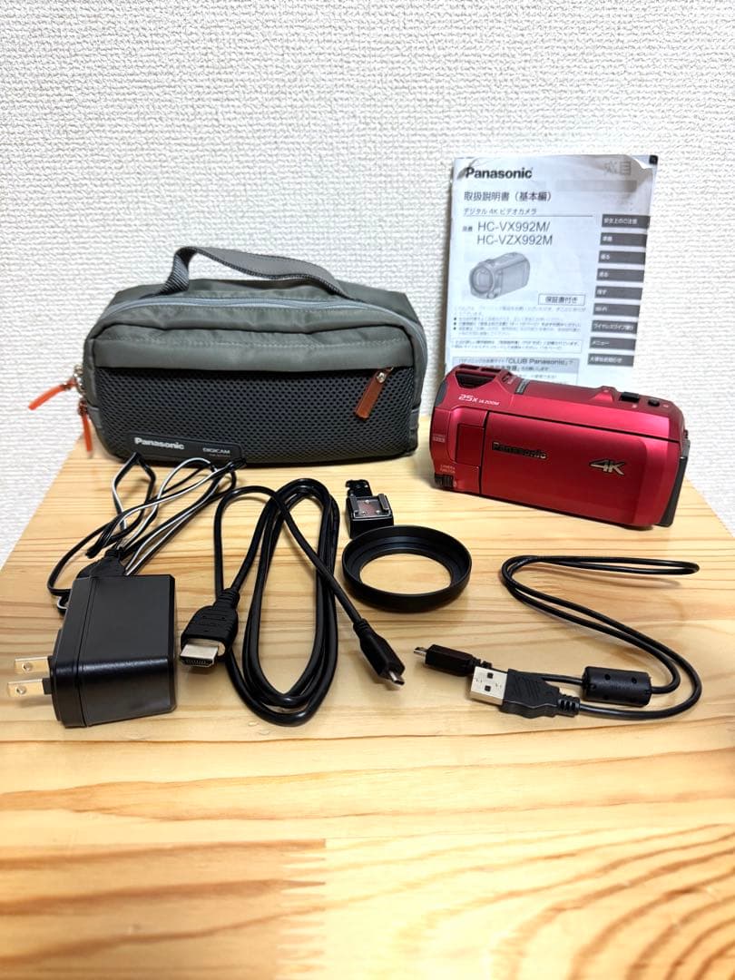 Panasonic HC-VX992M 4Kビデオカメラ 概要 デジタル4Kビデオカメラ HC-VX992M | デジタルビデオカメラ