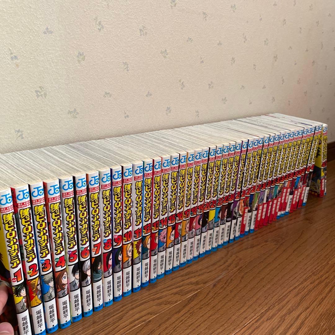 4*m様 僕のヒーローアカデミア　全42巻＋R 新品] 僕のヒーローアカデミア 全42巻完結 全巻セット : 六本木 蔦屋