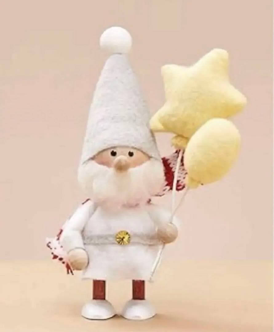 ノルディカニッセ　風船と星を持ったサンタ　三越伊勢丹限定品 ノルディカニッセ＞2025新作アイテムをお披露目！今年も三越伊勢丹限定