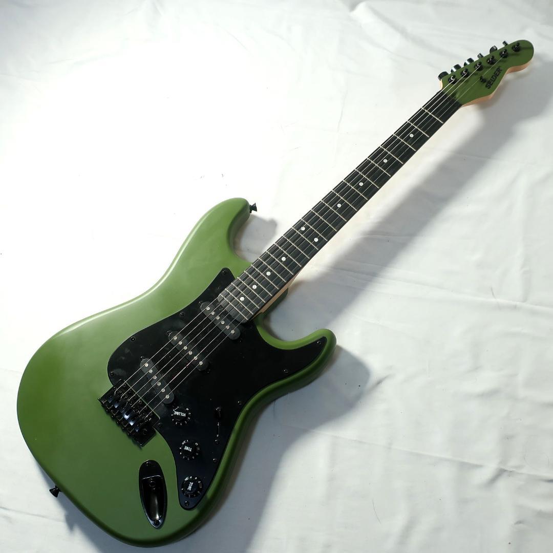 SELDER ST-16 AMG アーミーグリーン ストラトタイプ エレキギター SELDER ST-16 AMG アーミーグリーン ストラトタイプ エレキギター