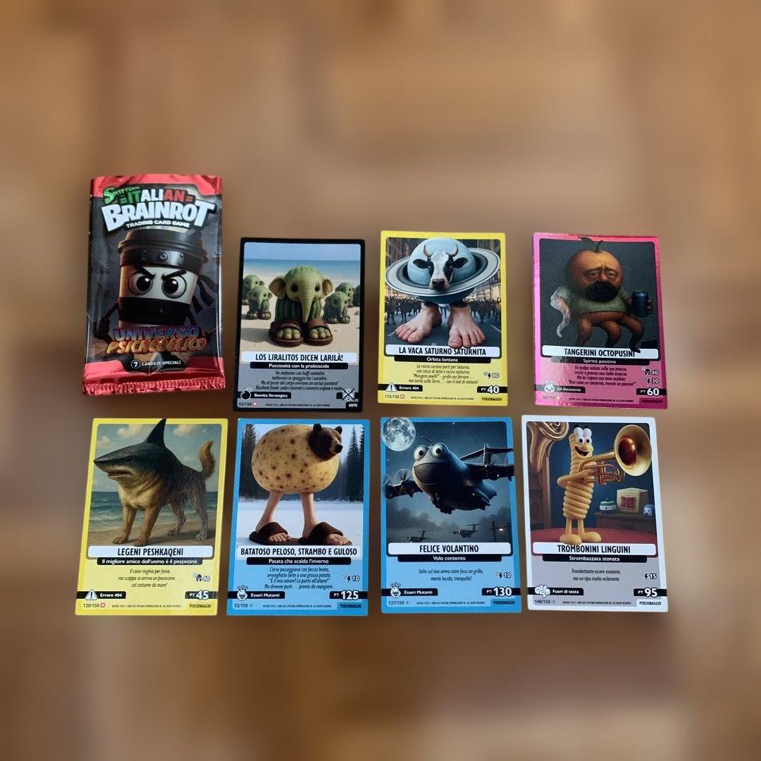 イタリアン ブレインロット イタリア館 トレーディングカード ゲーム