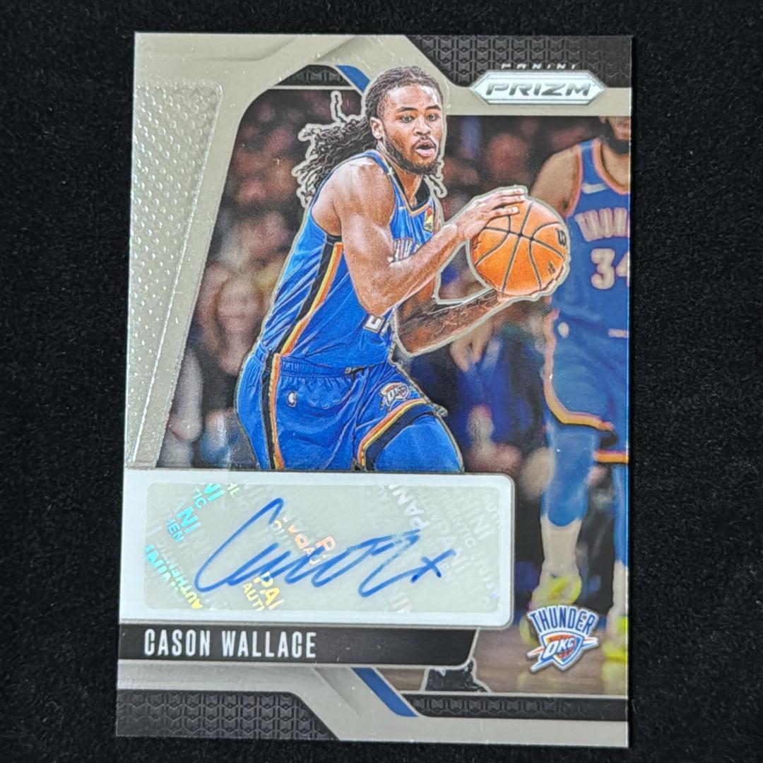 Cason Wallace ケイソン・ウォーレス Prizm Auto サイン - メルカリ