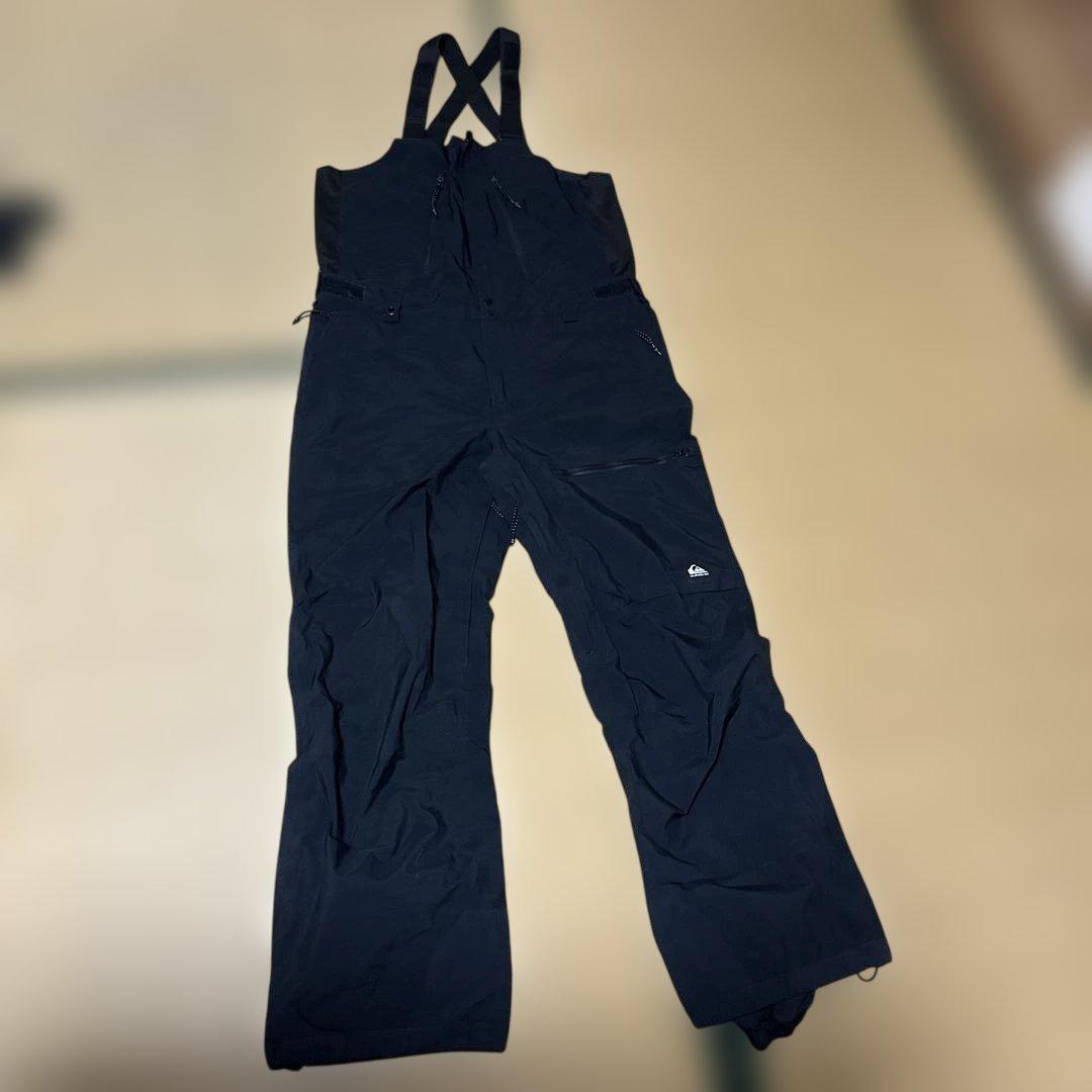 QUIKSILVER GORE-TEX ゴアテックス ビブパンツ　Lサイズ Quiksilver（クイックシルバー） パンツ UTILITY BIB/クイックシルバー