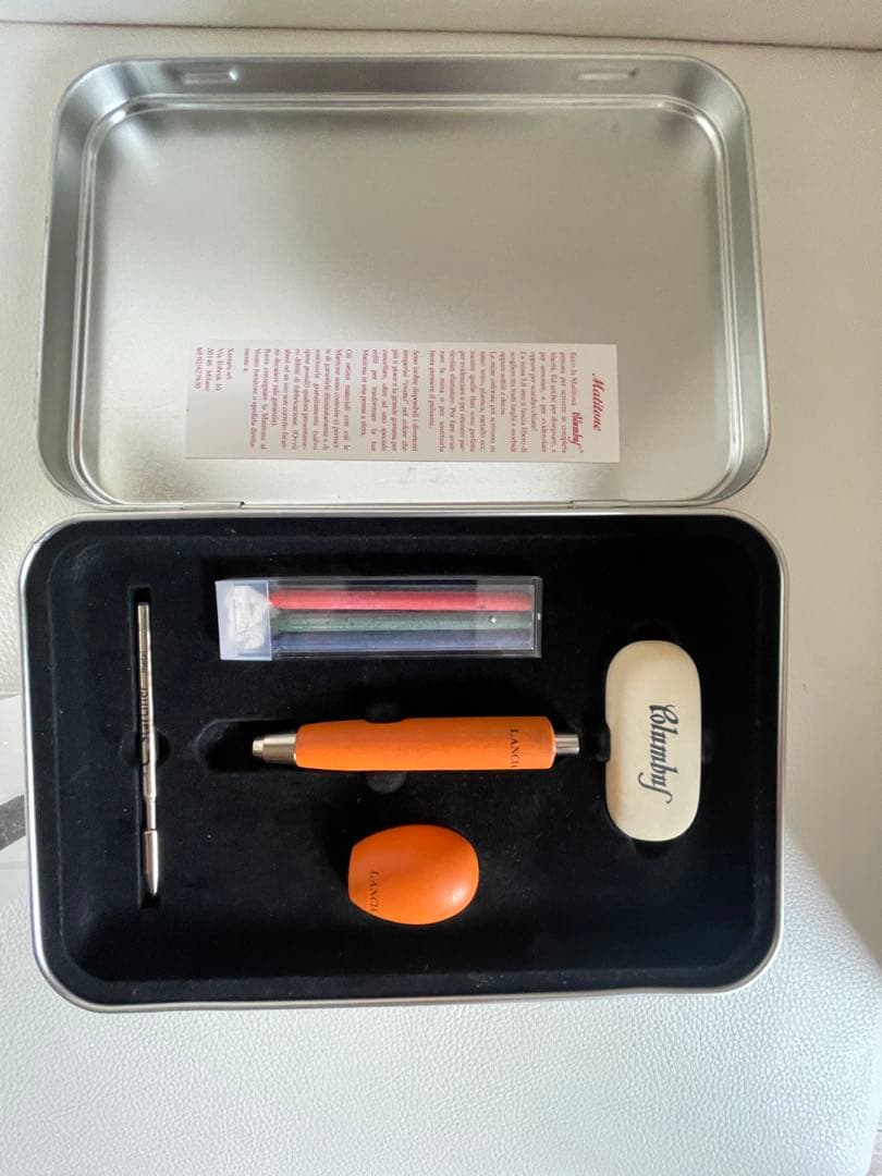 LANCIA非売品文具+オーテック・ザガート・ステルビオ開発デザイン本非売品