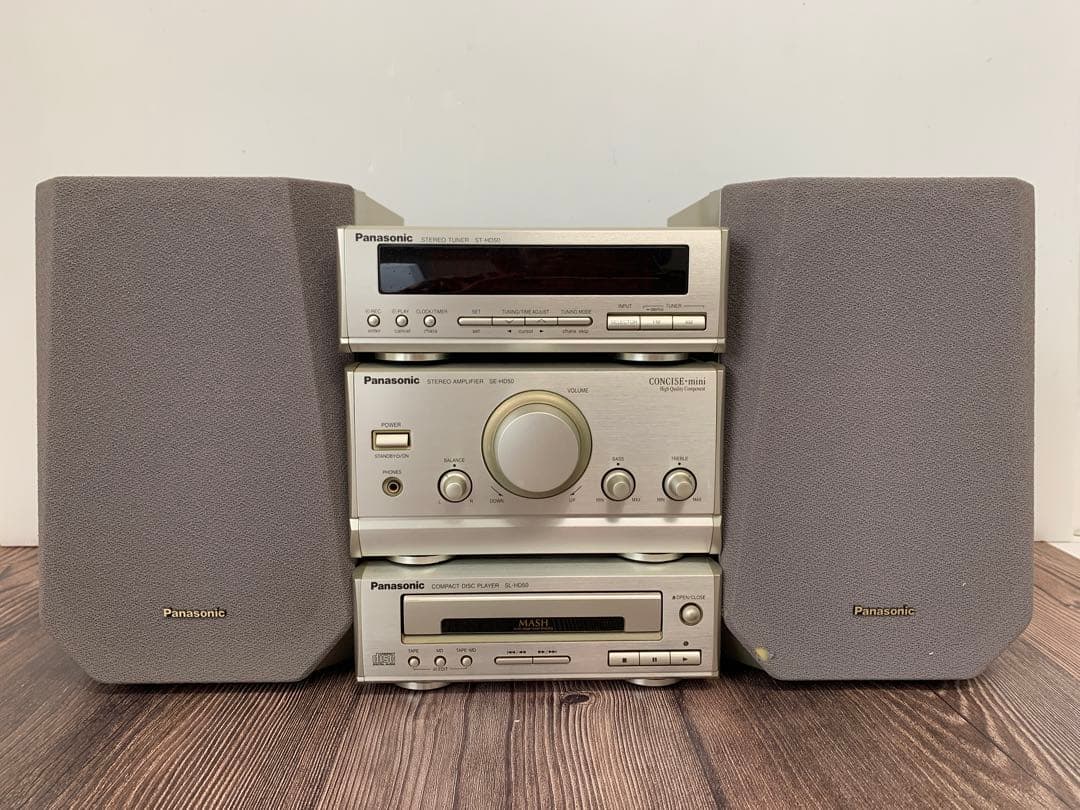 Panasonic CONCISE・mini SE-HD50オーディオコンポ - メルカリ