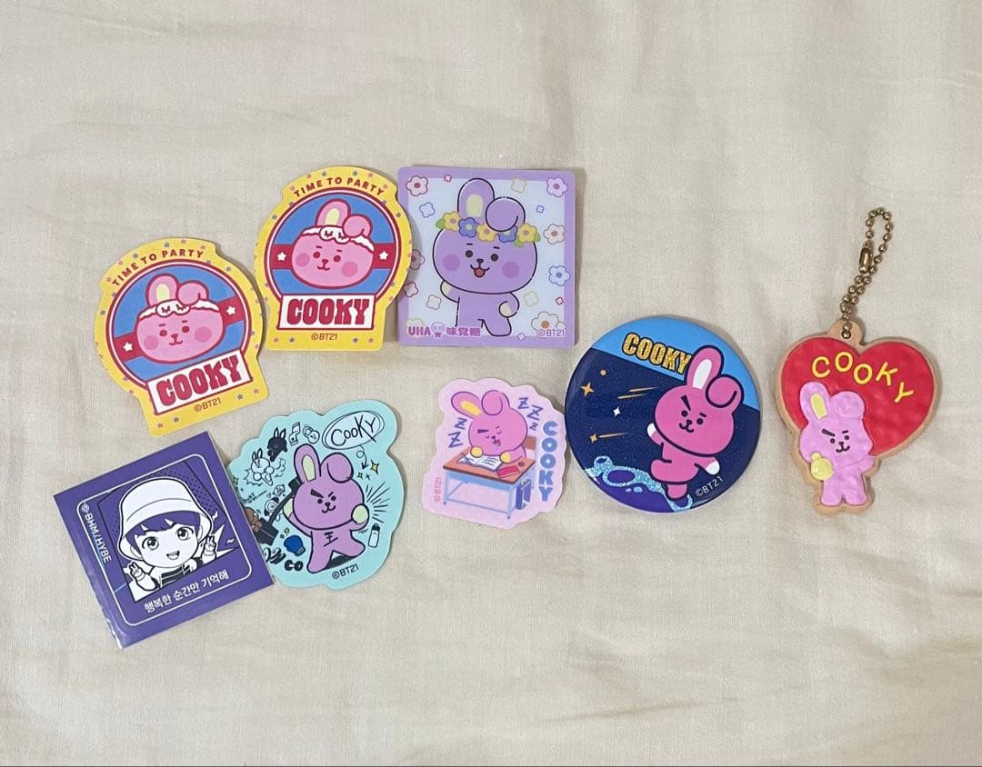 BTS JUNGKOOK BT21 COOKY タイニータン まとめ売り - メルカリ