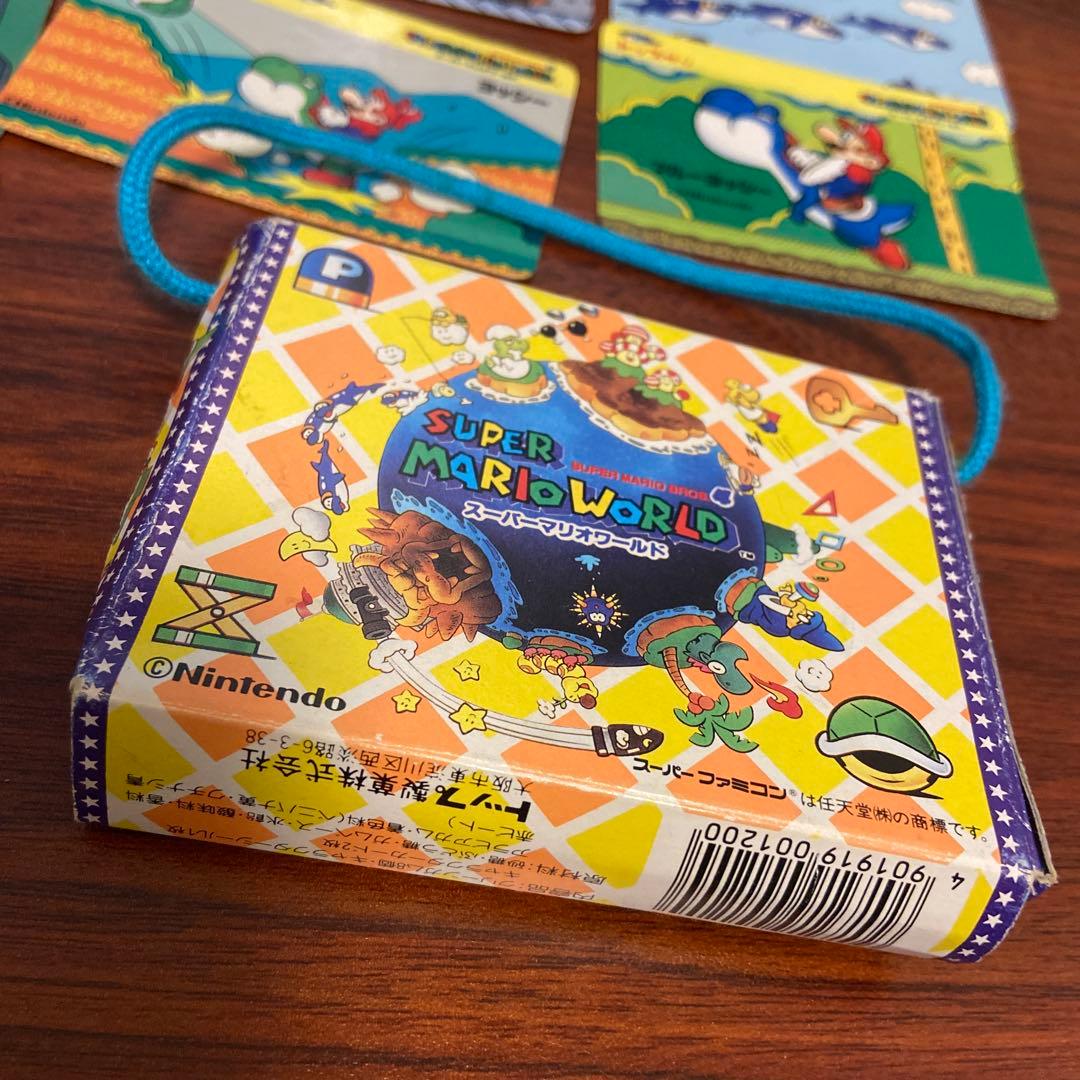 スーパーマリオ バッグガム トップサン カード ドラボン キラ 空箱