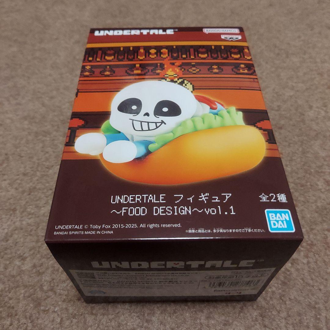 UNDERTALE フィギュア FOOD DESIGN vol.1 サンズ - メルカリ