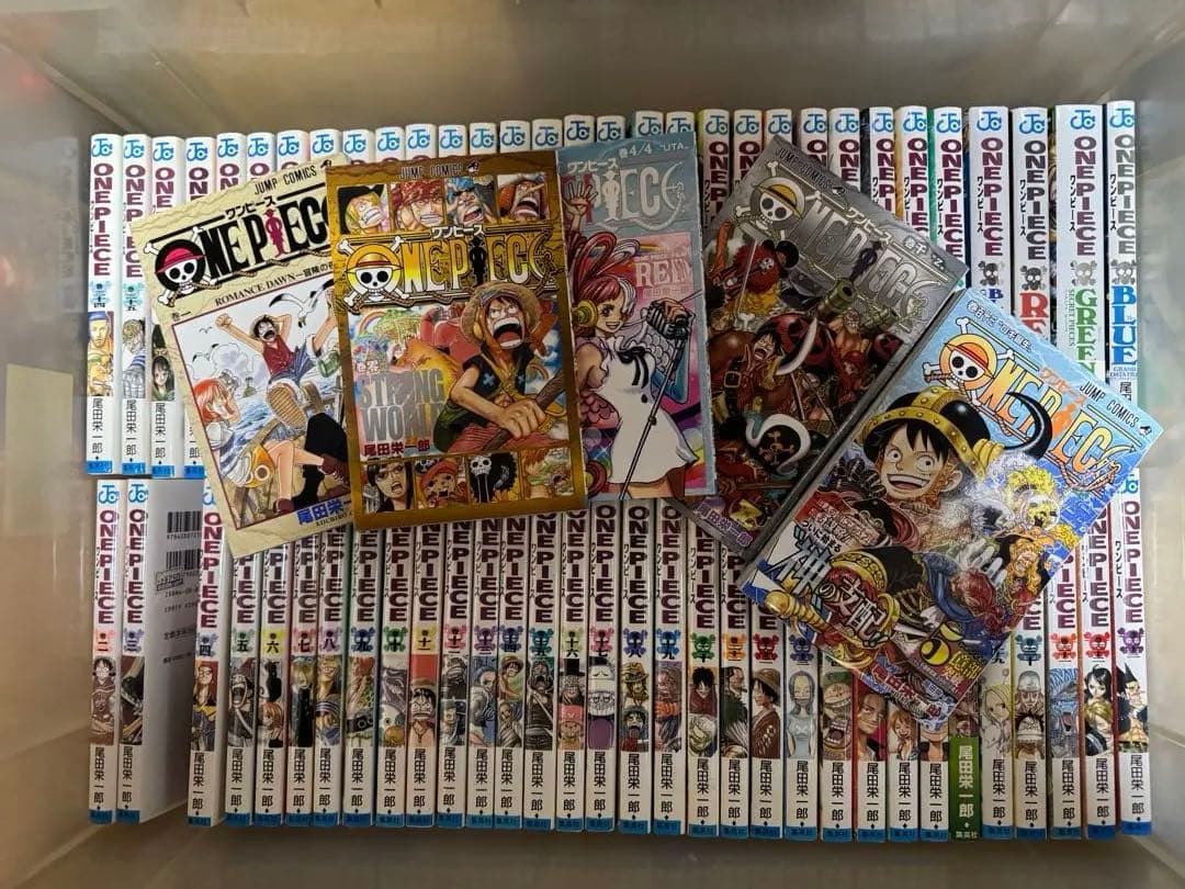 ONE PIECE 全巻（1-113）＋関連本7冊 全巻】ONE PIECE ワンピース 1〜113巻+映画特典7冊 全巻セット - メルカリ