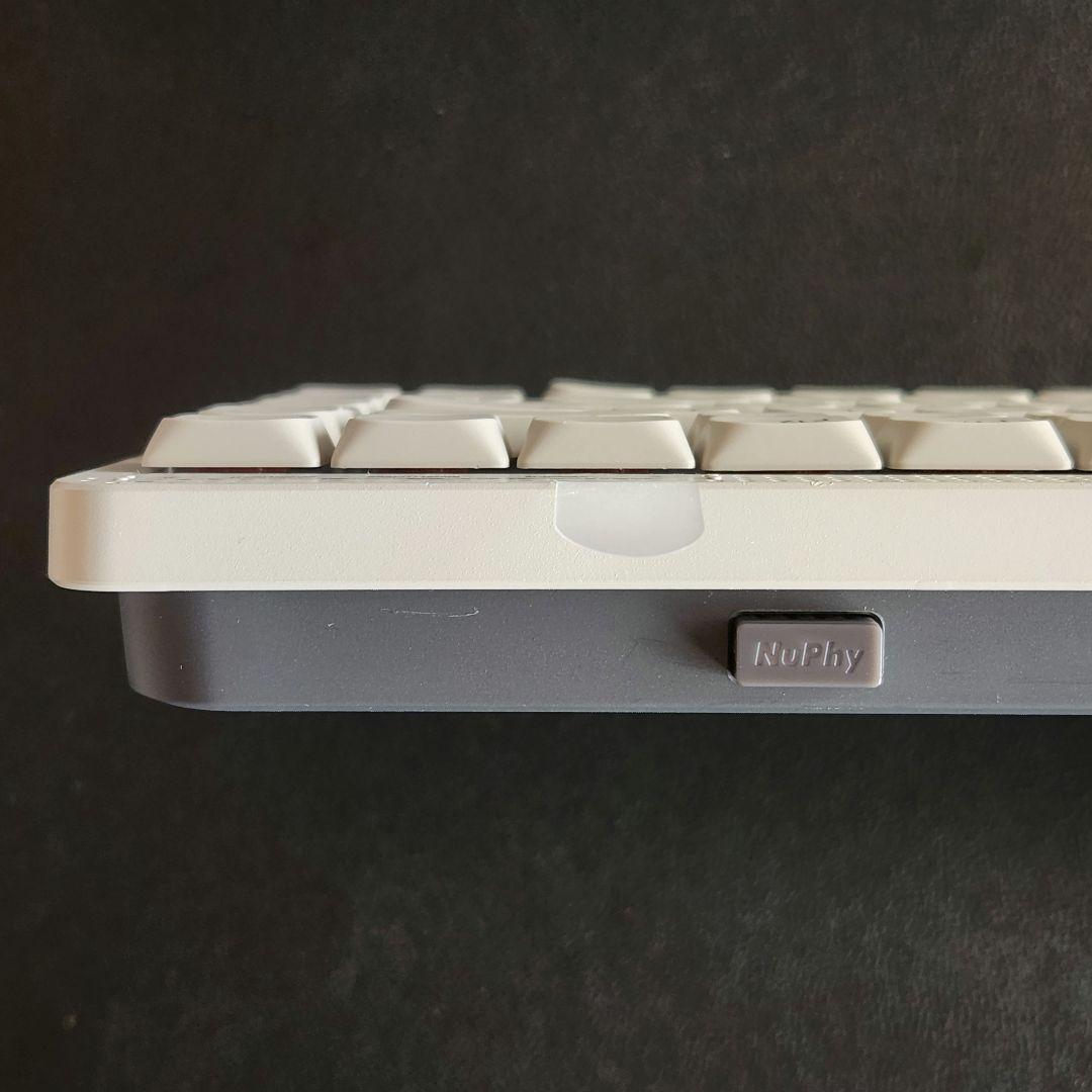 Nuphy Node 75 Lunar White 赤軸 Red Nano - メルカリ