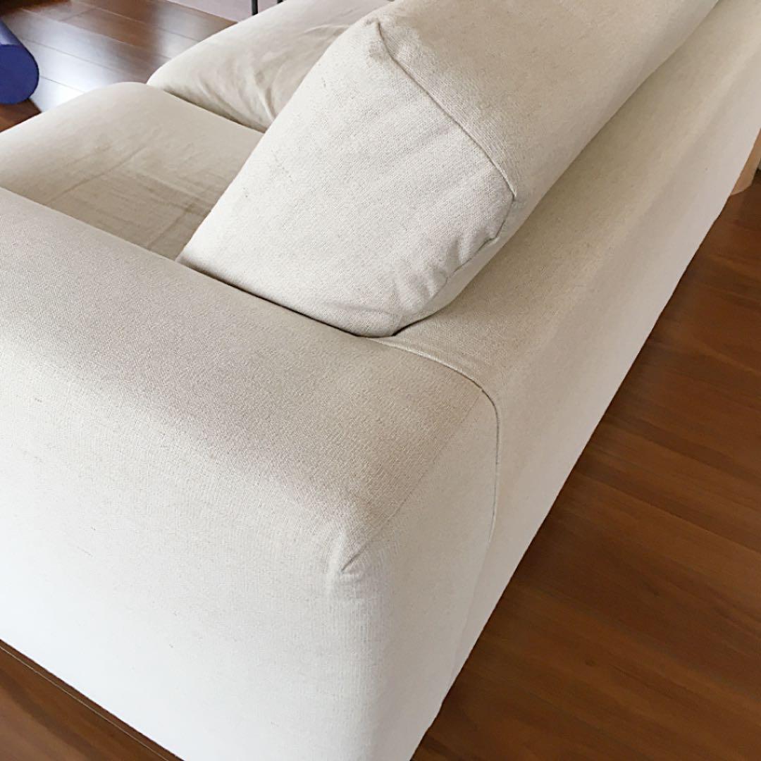 無印良品ソファ 2シーター 無印良品 ソファ 2002年式 2シーター 横幅約153cm