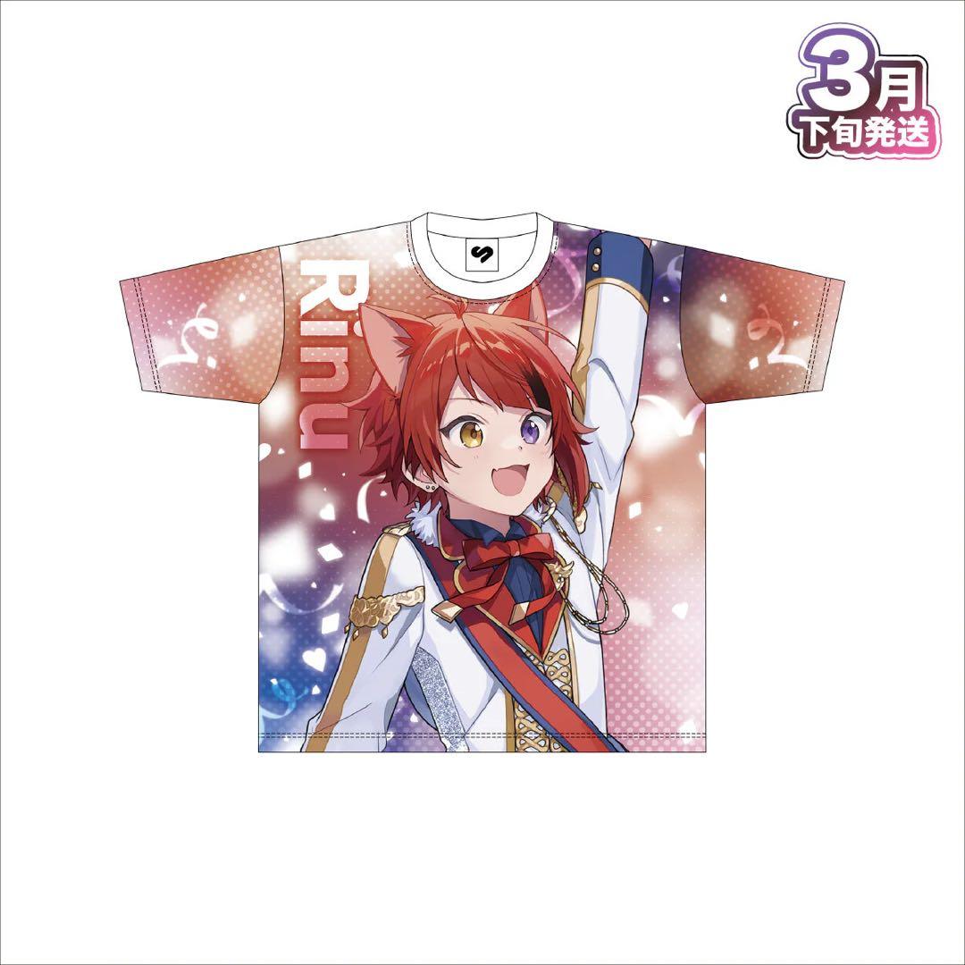 莉犬 フルグラフィックTシャツ すとふぇす - メルカリ