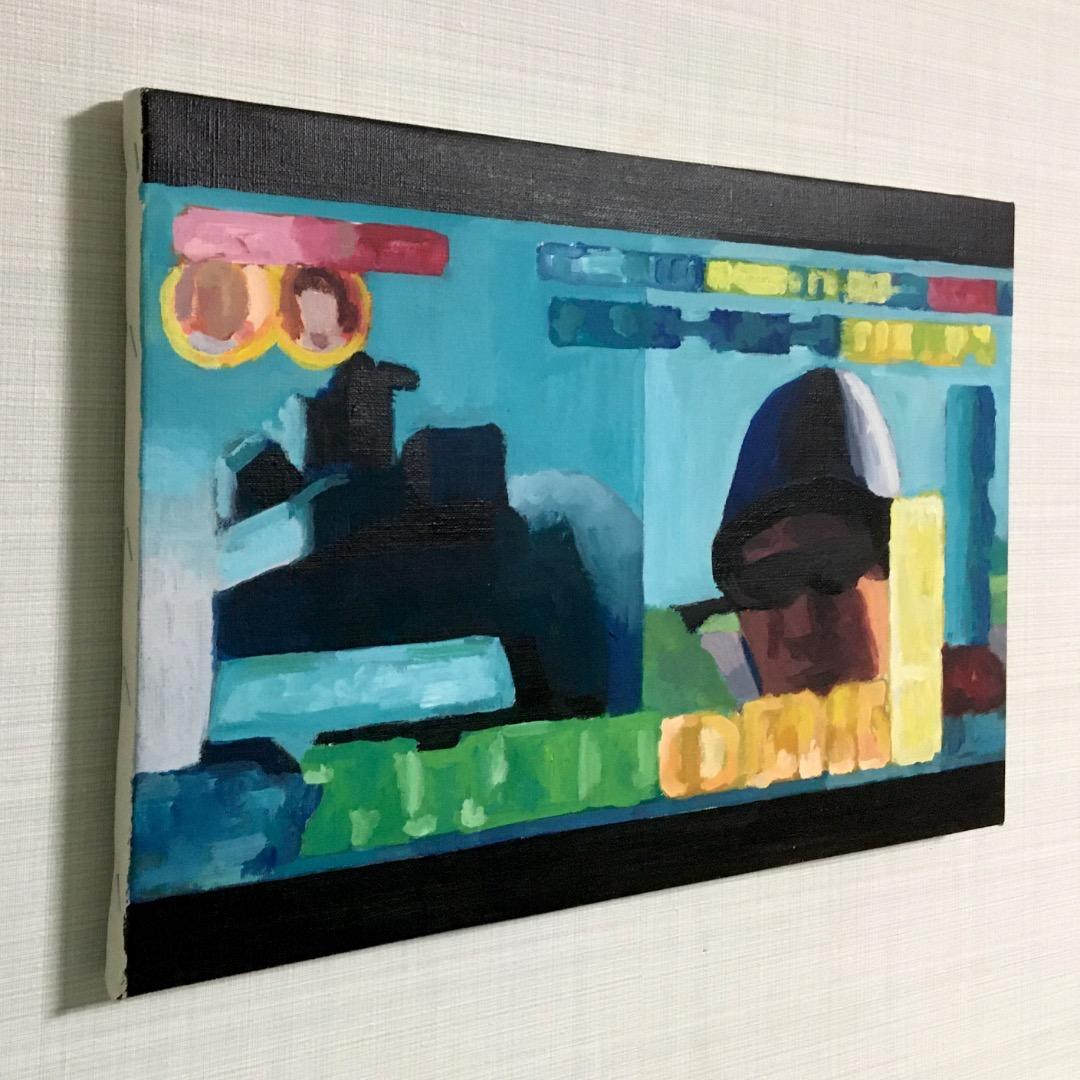 オリジナル絵画作品《TV Show》