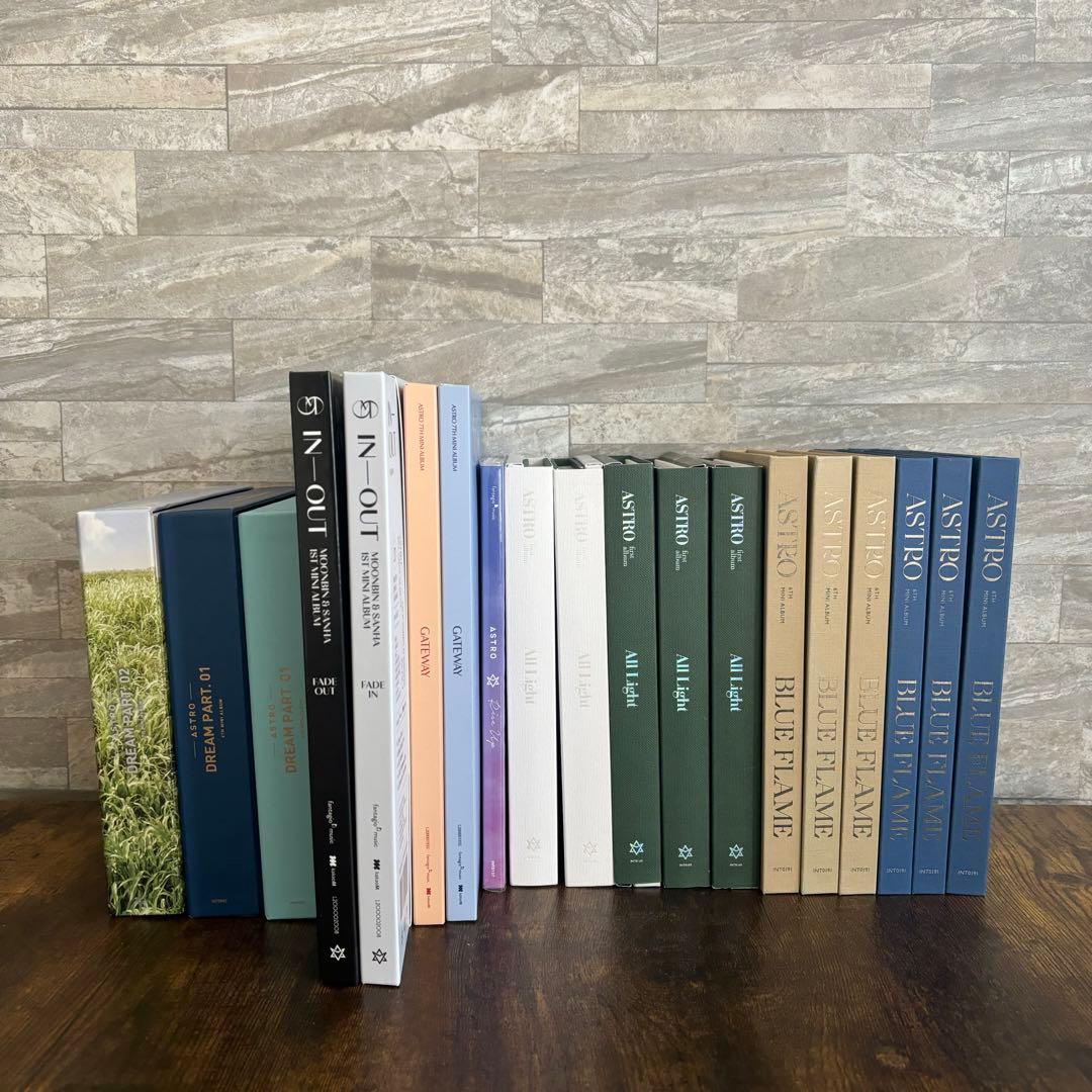 ASTRO関連 CD アルバム 等まとめ売り 楽天市場】☆配送無料☆バージョン選択☆ASTRO 2nd Full Album ALL