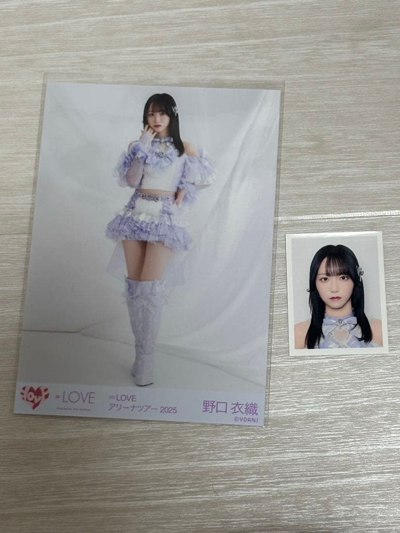 野口衣織 魔法少女 ヒキ idフォト =LOVE まとめ売り - メルカリ