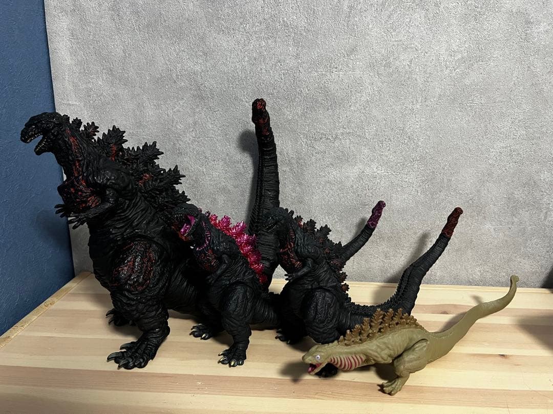 シン・ゴジラ　ソフビ　まとめ売り シン・ゴジラ ソフビ まとめ売り