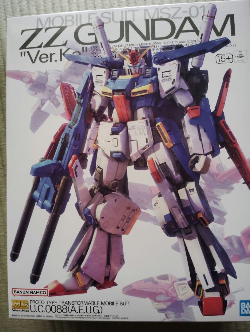 MG ZZガンダム Ver.Ka ダブルゼータガンダム Ver.Ka新品未開封 - メルカリ