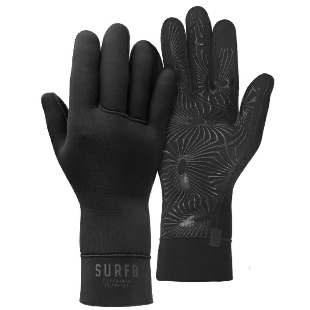 SURF8 ෆ スムースジャージグローブ起毛 SURF8 サーフエイト 2MM スムースジャージグローブ起毛 84F2GF3 保温