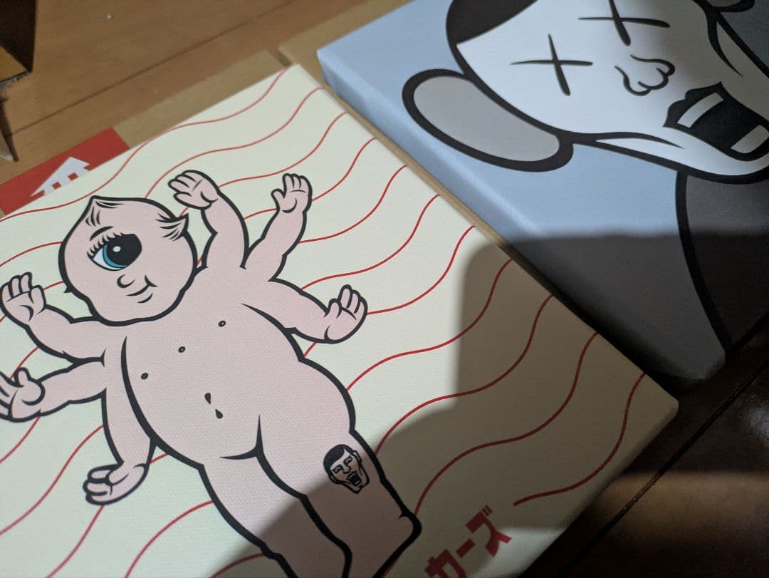 パンクドランカーズ　PUNK DRUNKERS　キャンバスアートパネル　ポスター 鷹の爪限定】キャンバスアートパネル / となりにアイツ | ALL ITEMS