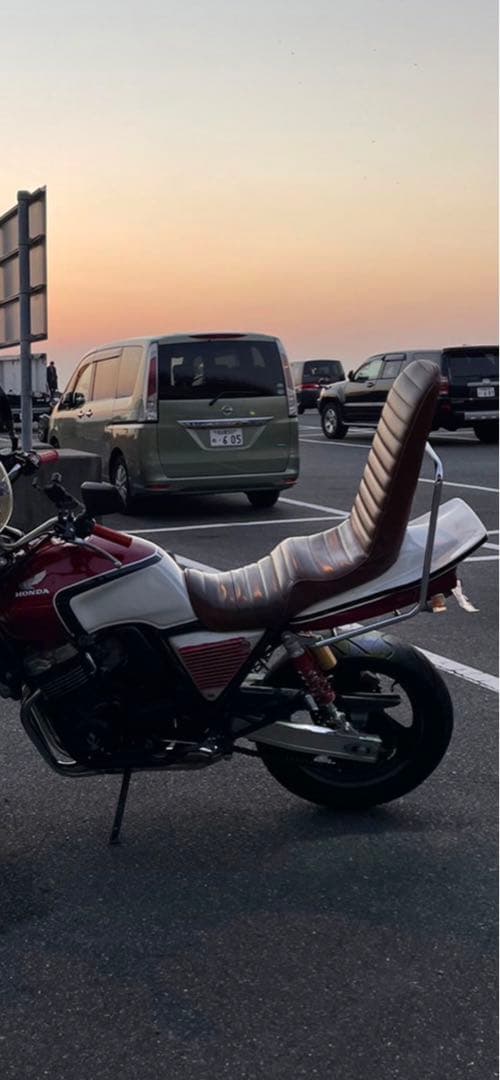 cb400sf nc31 三段シート 補強ガチガチ 60cm