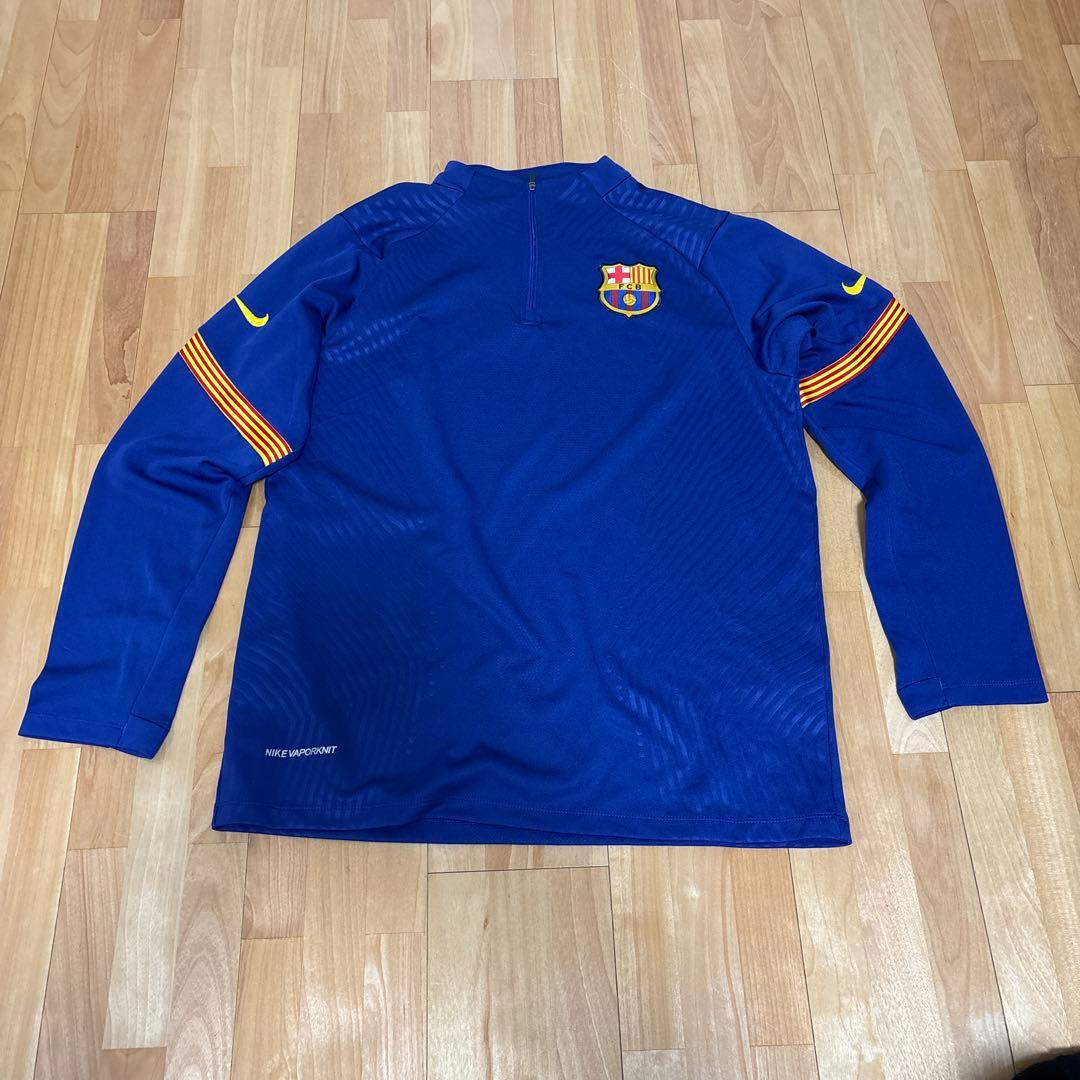 FC Barcelona 長袖ジャージ 青 - メルカリ
