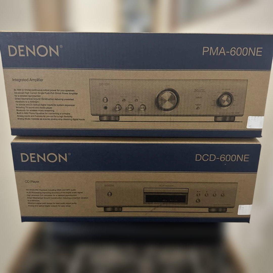 DENON（デノン）PMA-600NE DCD-600NE新品セット - メルカリ