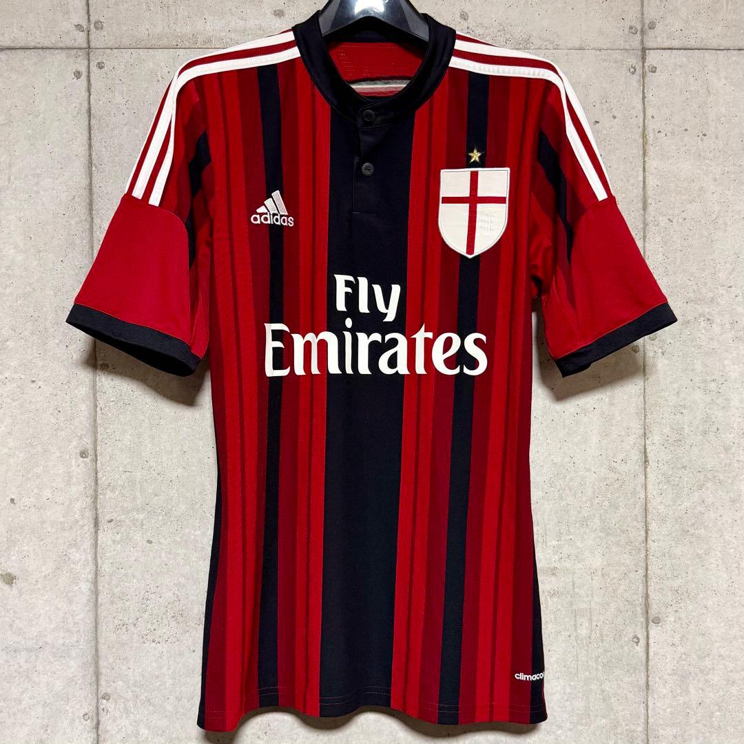 希少！】14/15 ACミラン ♯10 本田圭佑【Lサイズ】ホーム - メルカリ