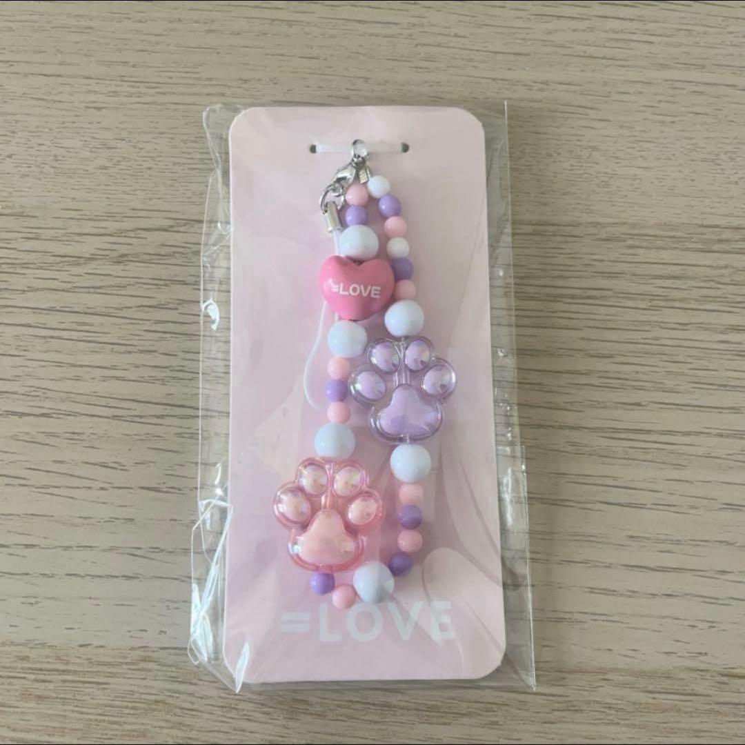 イコラブ 衣装モチーフ ビーズストラップ 猫衣装 LOVE イコラブ 衣装モチーフビーズストラップ 猫衣装 - メルカリ