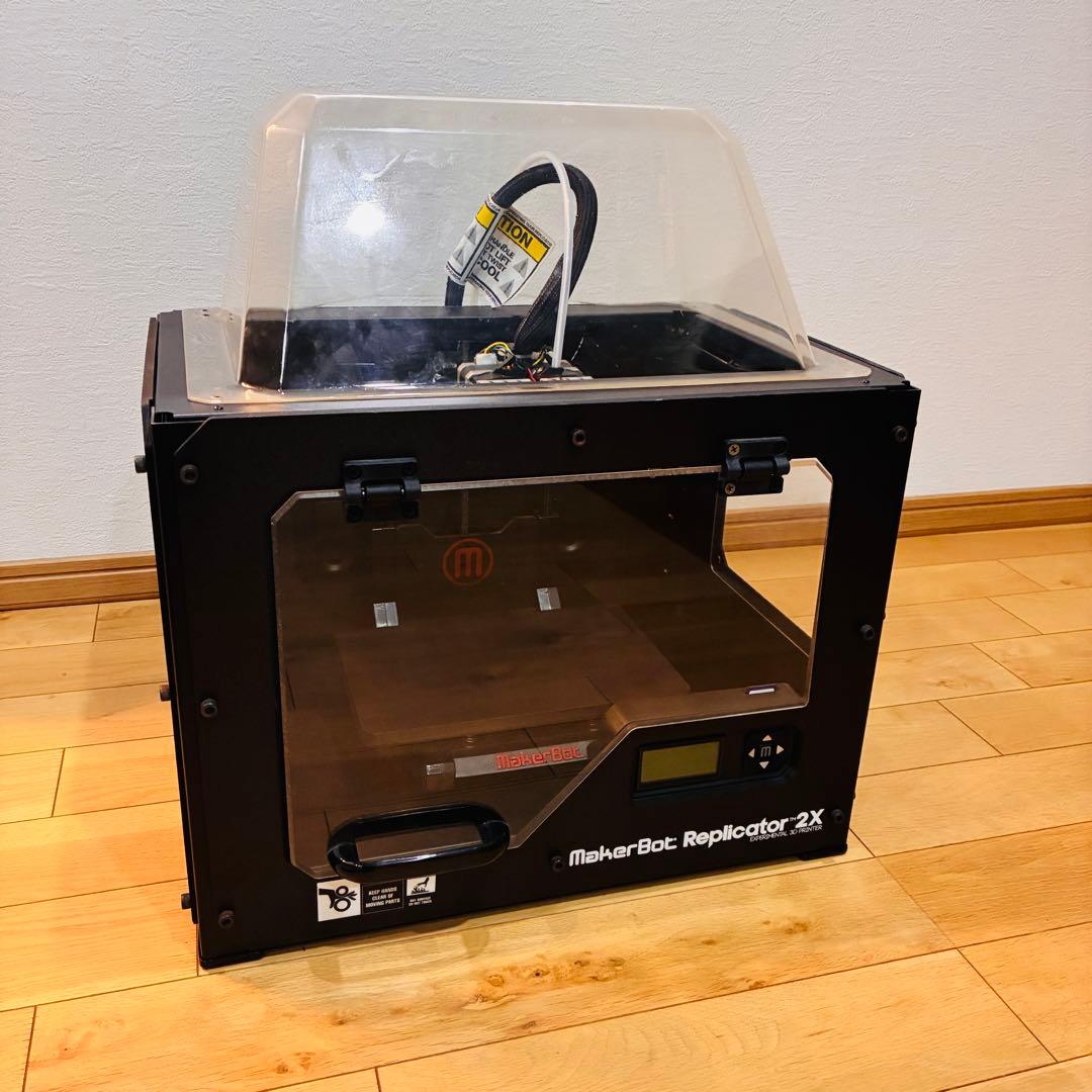 MakerBot Replicator 2X 3Dプリンター 電源確認　ジャンク MakerBot Replicator 2X 3Dプリンター 電源確認 ジャンク