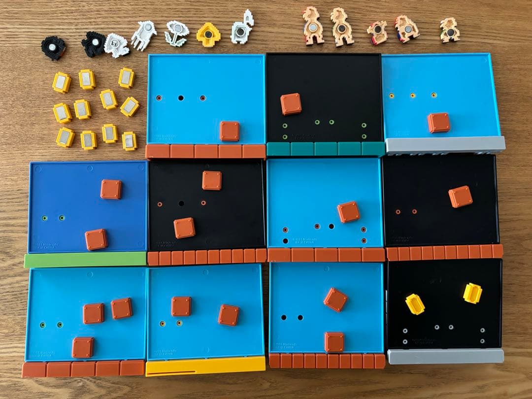 スーパーマリオブラザーズ ステージフィギュア マグネット - メルカリ