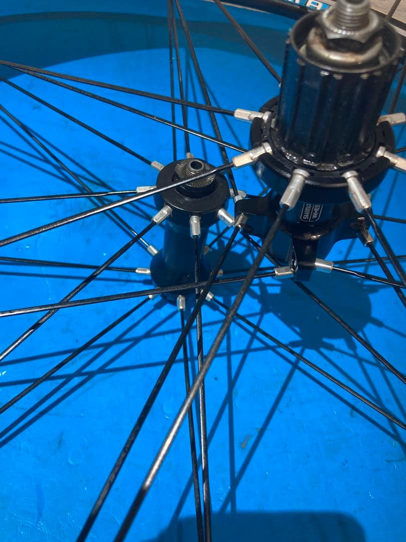 ⭕️◻️良品フルメンテ済 WH-R540 10sフリー 前後ホイール クイック付