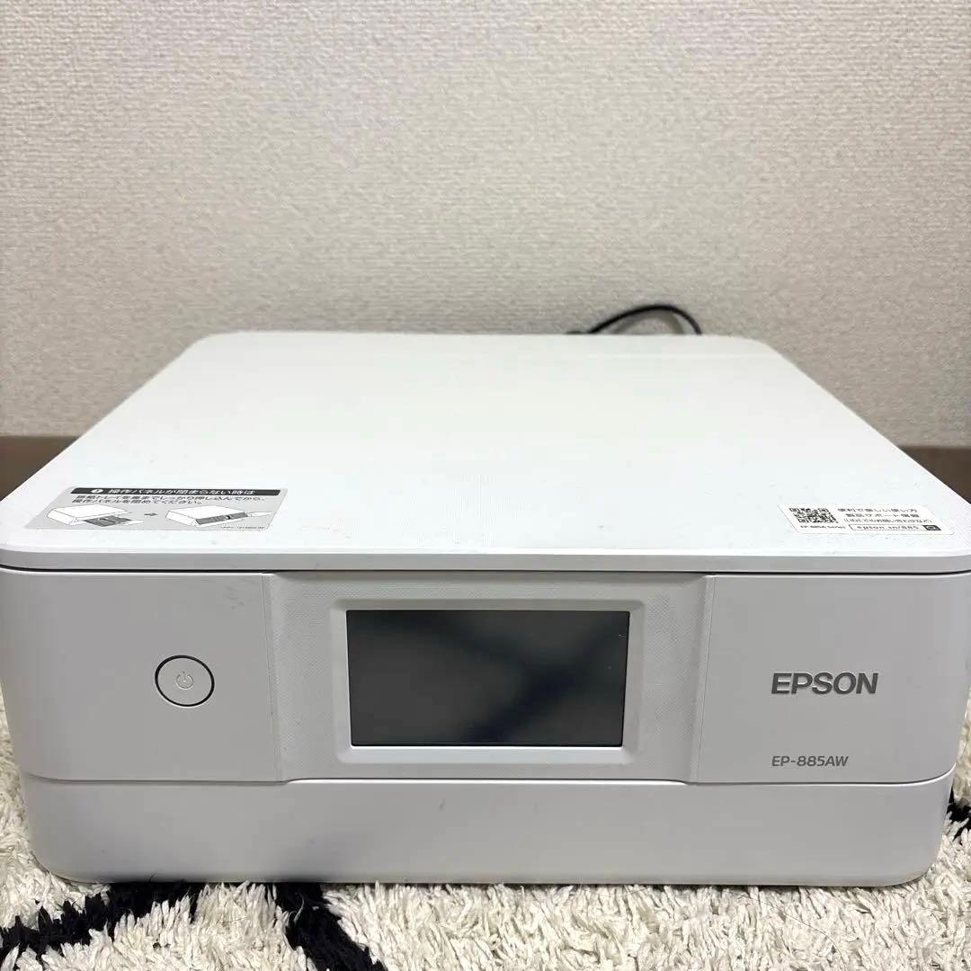 EPSON インクジェットプリンター EP-885AW ホワイト 動作確認済み 31MxnWJdXJL.jpg