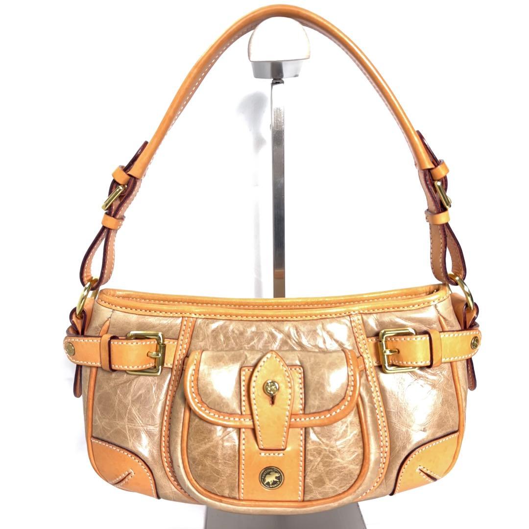 ハンティングワールド バチュークロス/レザー ショルダーバッグ - メルカリ