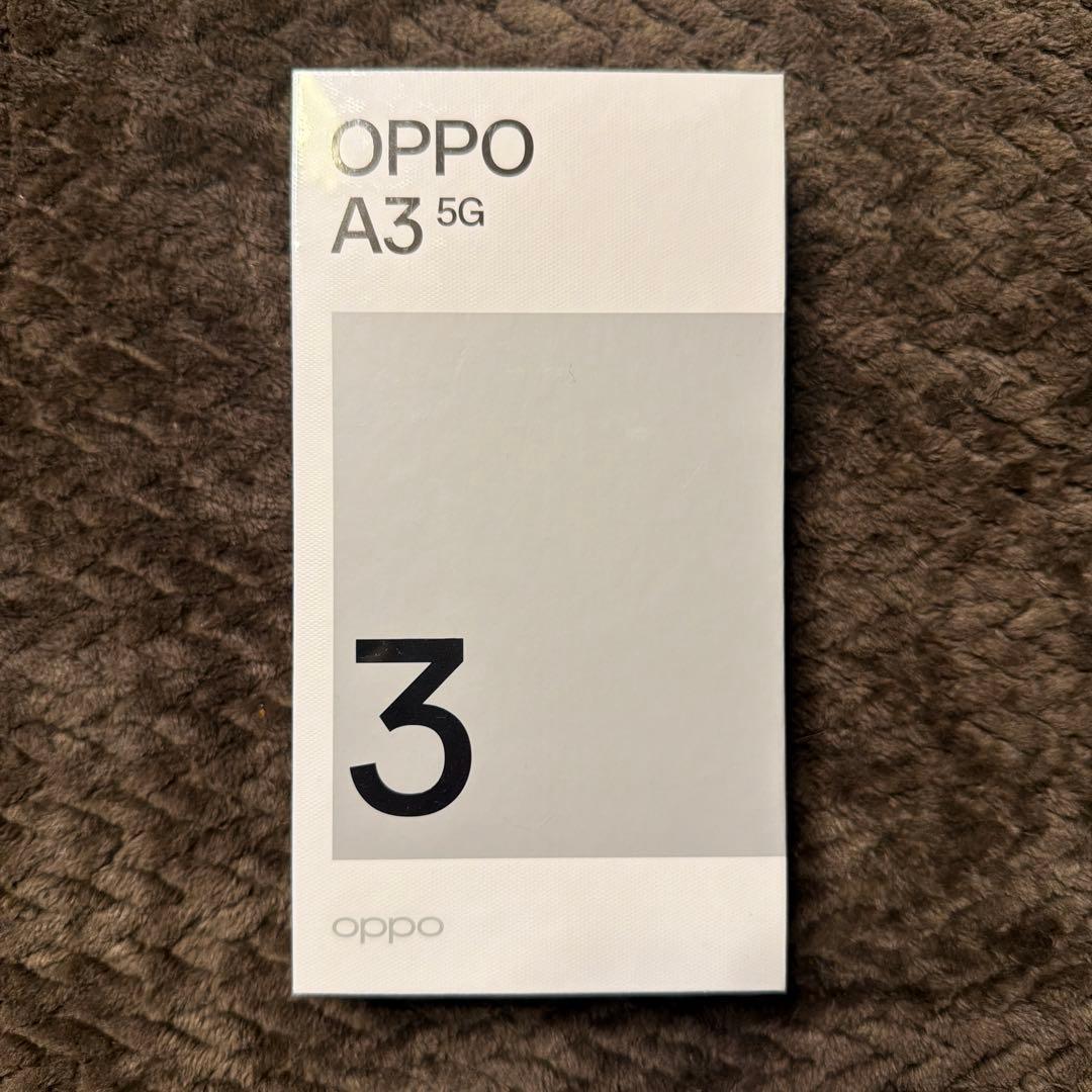 Oppo A3 5G 本体　未開封　ブラック 楽天市場】「新品未開封」SIMフリー OPPO A3 OPPOA3 5G 4GB/128GB
