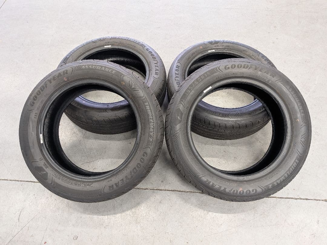タイヤ・ホイール Goodyear assurance triplemax2 195/60r16 2025年製 新車外し品】グッドイヤー ASSURANCE TRIPLEMAX 2 195/60R16