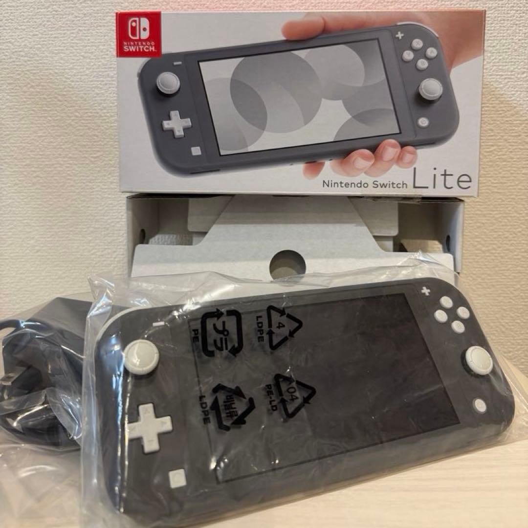 Nintendo Switch Lite グレー 本体 充電器・箱付き Amazon.com: Nintendo Switch Lite - Gray : Electronics