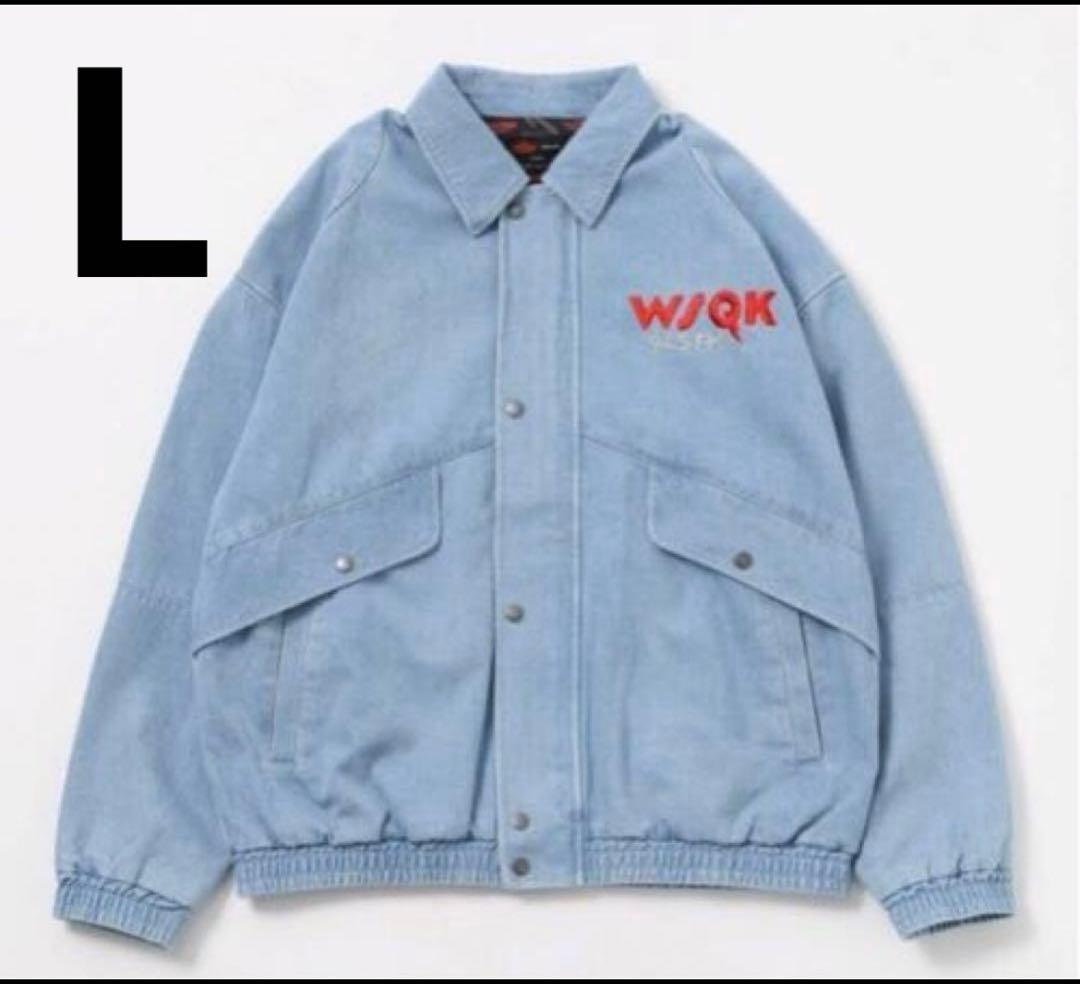 ストレンジャーシングス　ニコアンド　コラボ　デニム　ブルゾン niko and（ニコアンド）の「【STRANGER THINGS】コラボデニム