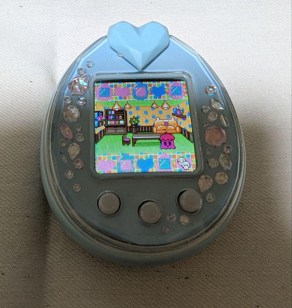 【ジャンク品】Tamagotchi P's　たまごっちぴーす　ブルー　ピース