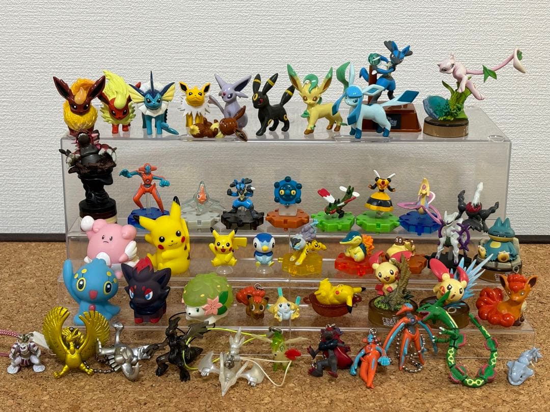 中古】ポケモンフィギュアまとめ売り40点超 モンコレ、ゲット大全など